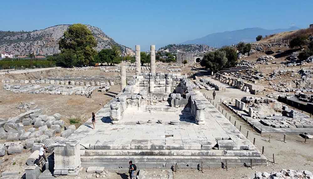 UNESCO-Dünya-Miras-Listesi'ndeki-Letoon-ile-Xanthos-Antik-Kenti-fotoğraflandı
