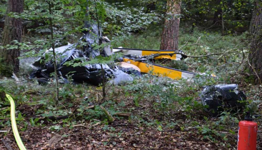 Almanya'da helikopter kazasında 3 kişi öldü