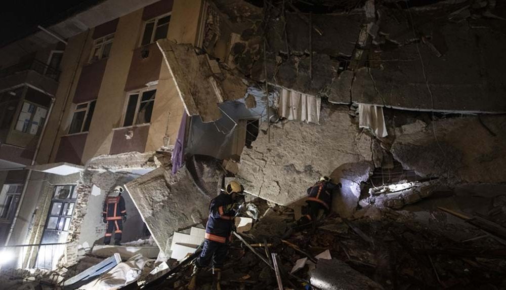 Ankara'da bir binada patlama meydana geldi, 2'si ağır 6 kişi yaralandı