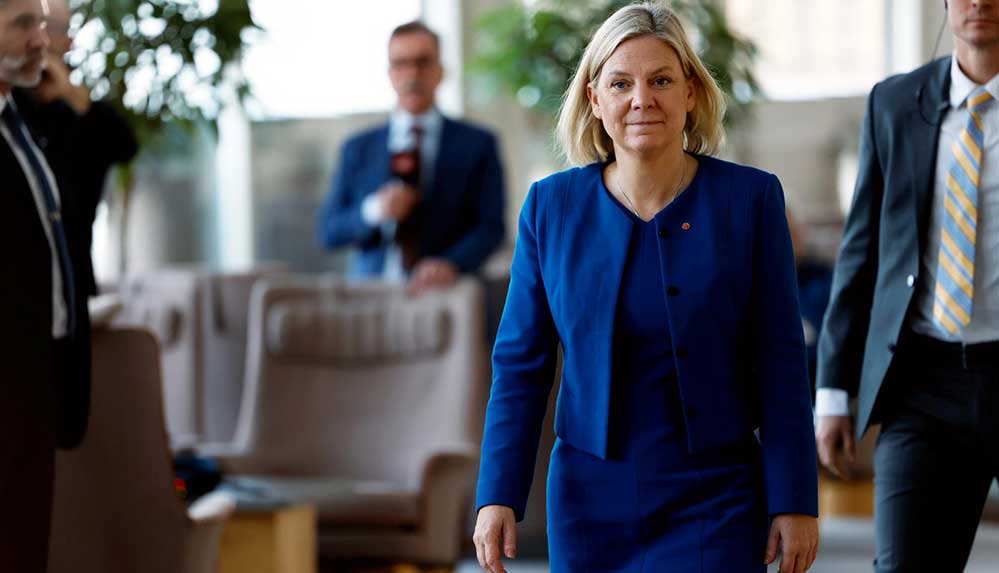 İsveç'te Magdalena Andersson ülkenin ilk kadın başbakanı olarak tarihe geçti