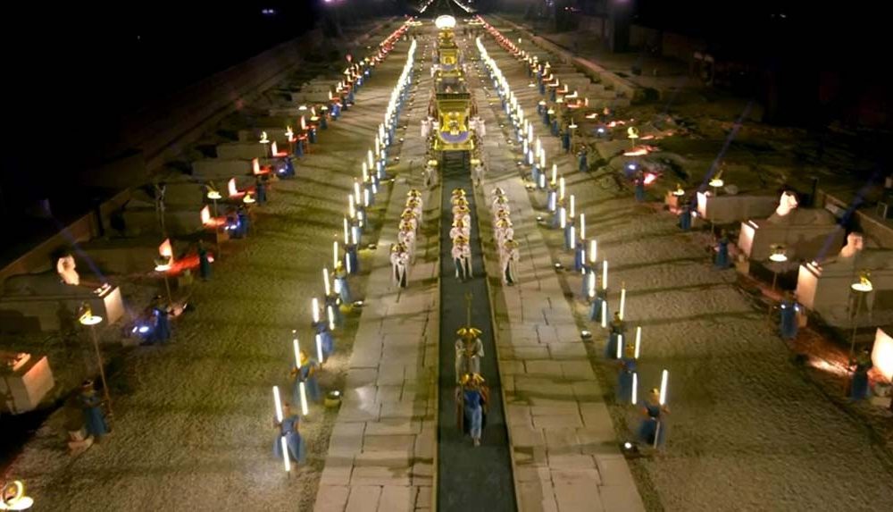 Mısır'da-Firavunlar-dönemine-ait-Koç-Başlı-Sfenks-Yolu-törenle-açıldı
