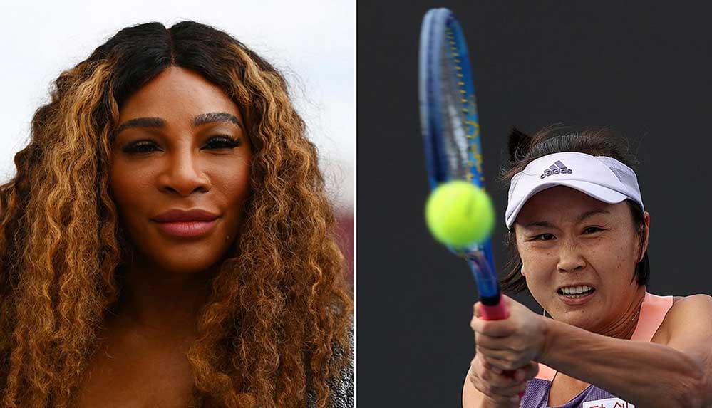 Serena Williams'tan, tacizi uğradığını açıkladıktan sonra haber alınamayan Çinli tenisçi Peng'e destek