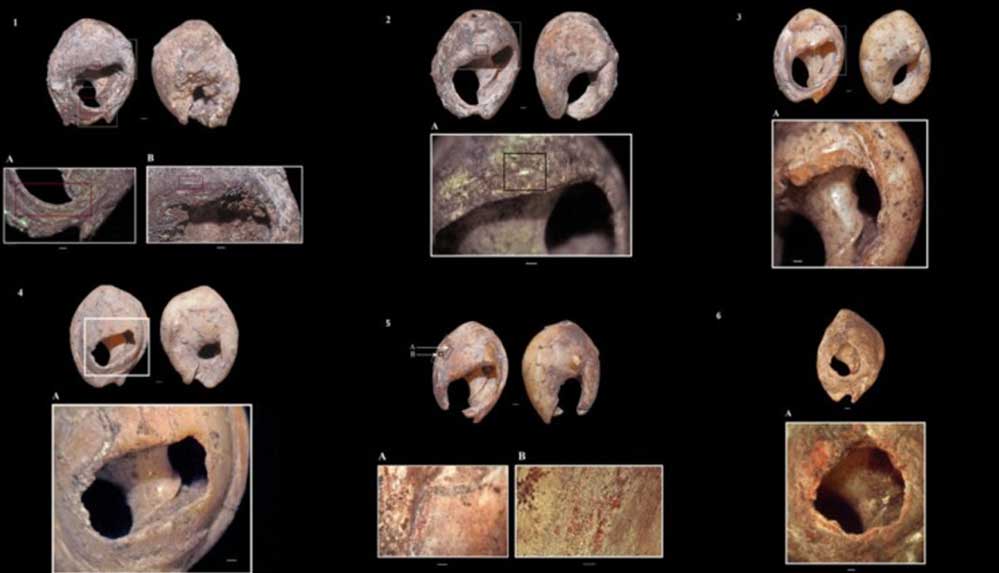 Fas'ta 150 bin yaşındaki "dünyanın en eski ziynet eşyaları" sergilendi