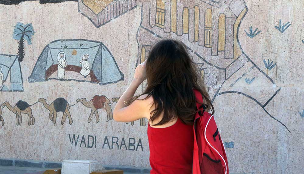 Ürdün'de rekorlar kitabına girmeyi bekleyen mozaik sanat eseri: Kral Yolu