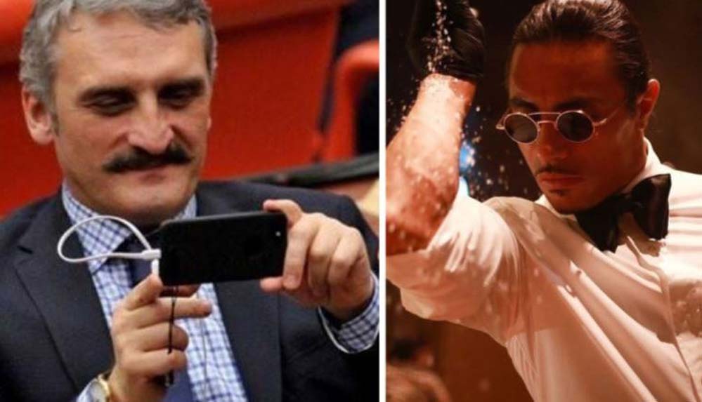 'Yeliz' lakabıyla tanınan AKP'li Ahmet Hamdi Çamlı'dan Nusret'e tepki