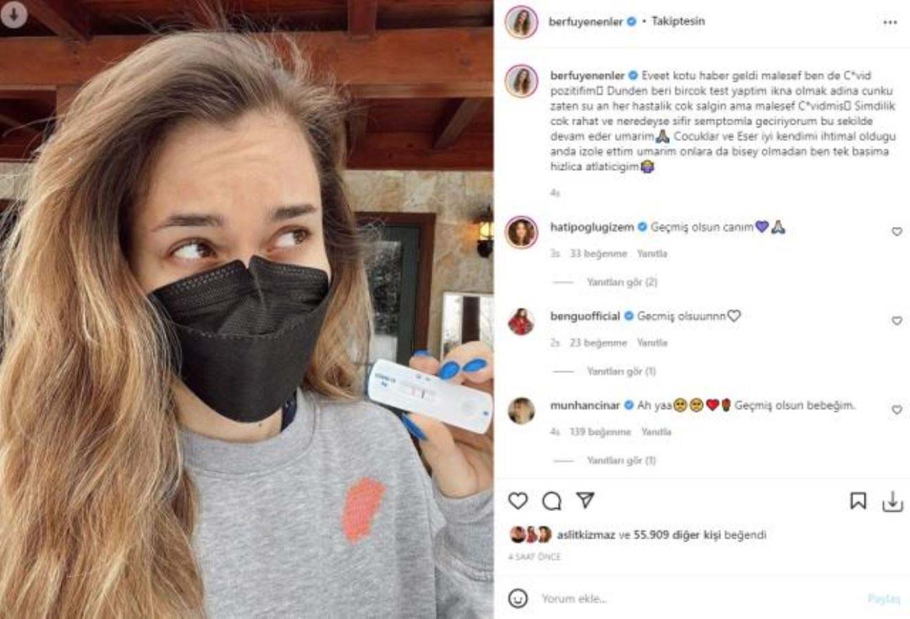 "Aşırı korkuyorum" demişti: Eser Yenenler'in eşi Berfu Yenenler'den kötü haber