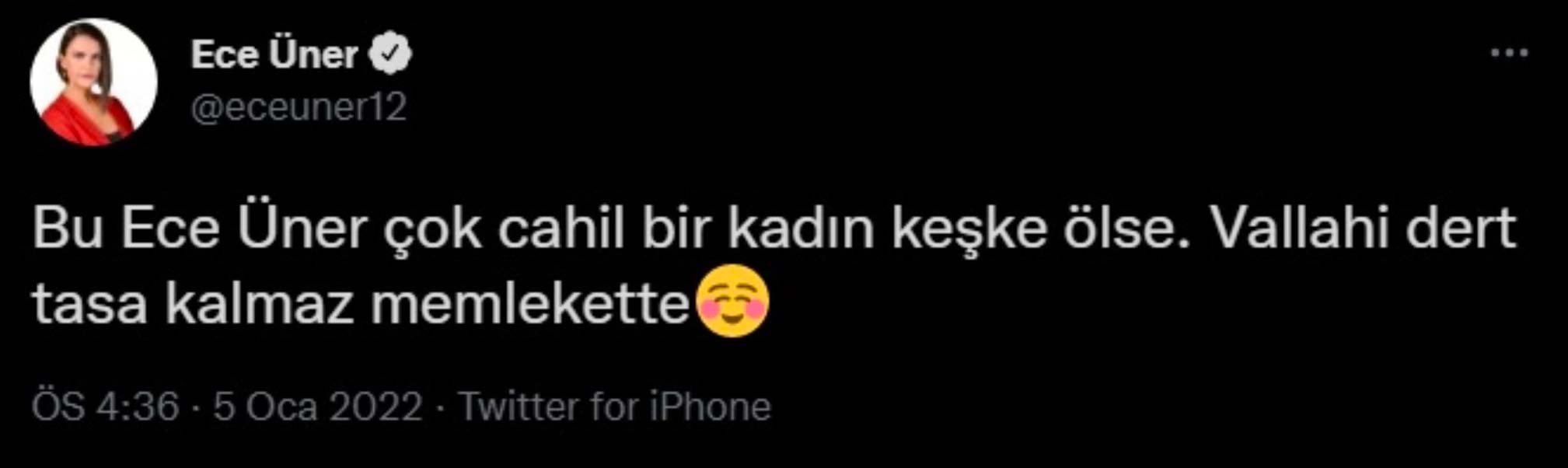 Koronavirüse yakalanan Ece Üner: 'O son bedduayı etmeyecektim kendime...'