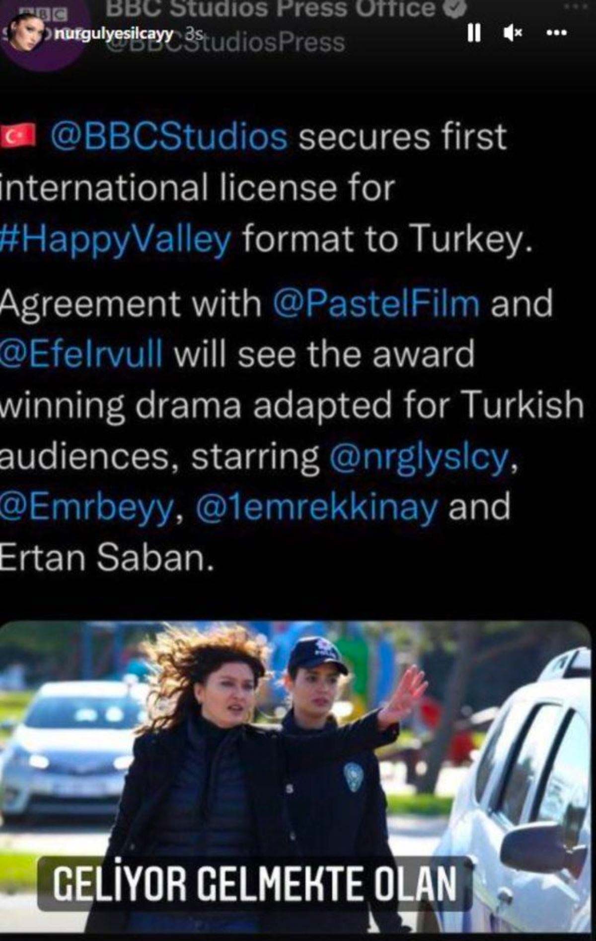 Nurgül Yeşilçay, 'Geliyor gelmekte olan' diyerek paylaştı: 'Son Nefesime Kadar' oyuncu kadrosu belli oldu