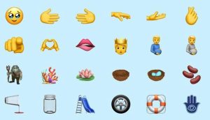iOS'un yeni sürümüyle gelecek emojiler belli oldu: Hamile adam, eriyen surat, fasulye