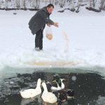 Ördekler-suya-kavuşsun-diye-Boraboy-Gölü'nün-yüzeyindeki-buzu-kestiler