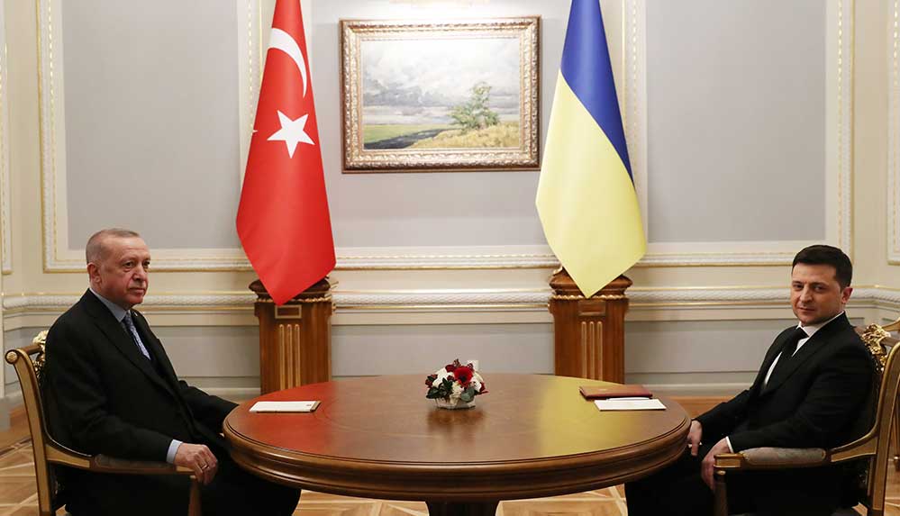 Cumhurbaşkanı Erdoğan Ukrayna'da: "Türkiye, 2 dost ülke arasındaki krizin sonlandırılması için üzerine düşeni yapmaya hazırdır"
