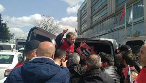 Eylem yapmak isteyen EnerjiSa işçileri gözaltına alındı