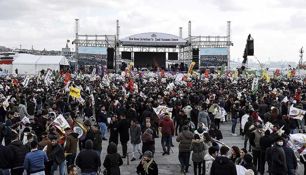 HDP'nin İstanbul'daki nevruz etkinliğinde 83 kişi gözaltına alındı