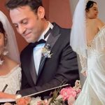 Levent-Babataş-ile-nikah-masasına-oturan-Demet-Evgar-nikahında-annesinin-gelinliğini-giydi