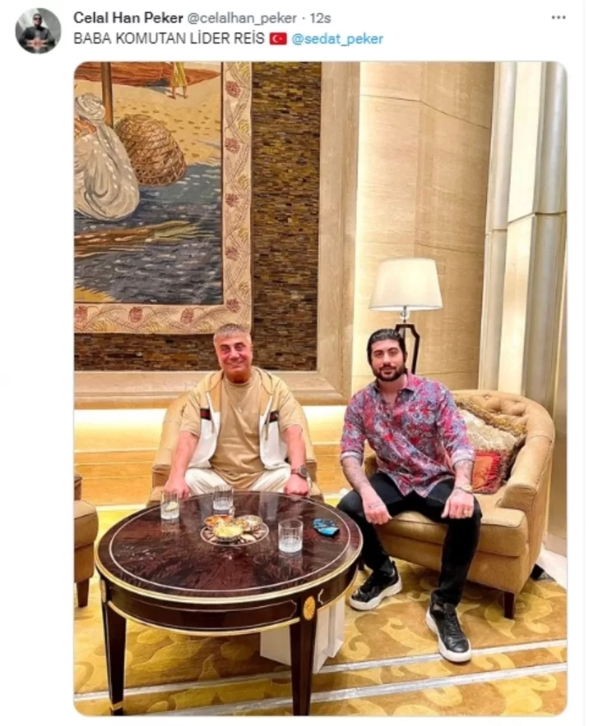 Sedat Peker'in son halini oğlu paylaştı