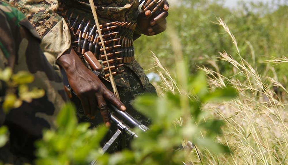 Uganda'da ordu tırtıl istilasıyla mücadele için görevlendirildi