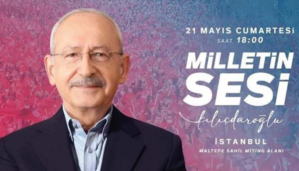 CHP'nin 'Milletin Sesi' mitinginin detayları belli oldu