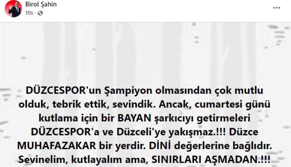 Gerici Belediye Başkanı Birol Şahin 'kadın' şarkıcılardan rahatsız oldu; yanıt Ece Seçkin'den geldi