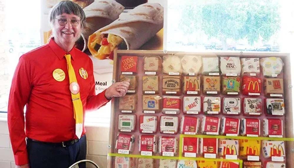 Tam 50 yıldır neredeyse her gün Big Mac yiyerek Guinness Rekorlar Kitabı'na girdi