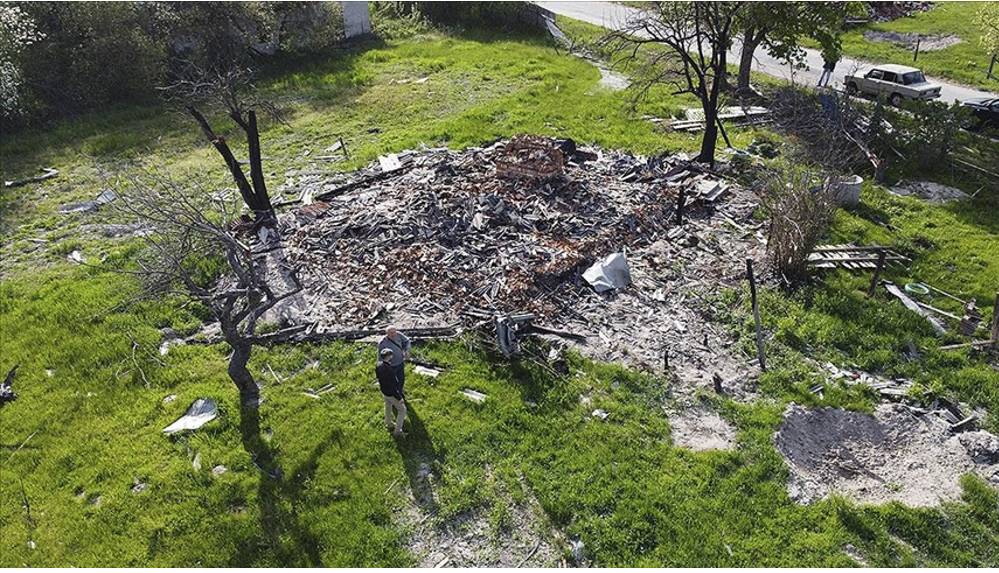 Ukrayna'nın Pidgayne köyü, Rus saldırıları sonucunda harabeye döndü