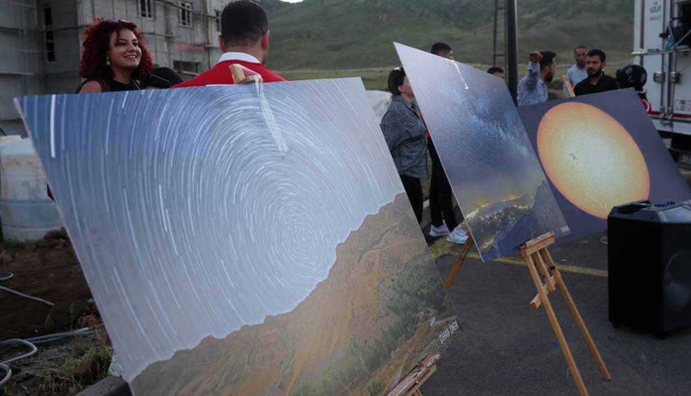 Bitlis'te "Gökyüzü Gözlem Şenliği" düzenlendi