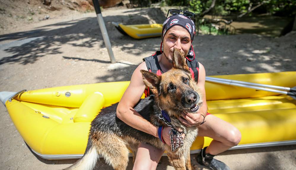 Bursa'daki rafting turlarının maskotu 'Leo' oldu
