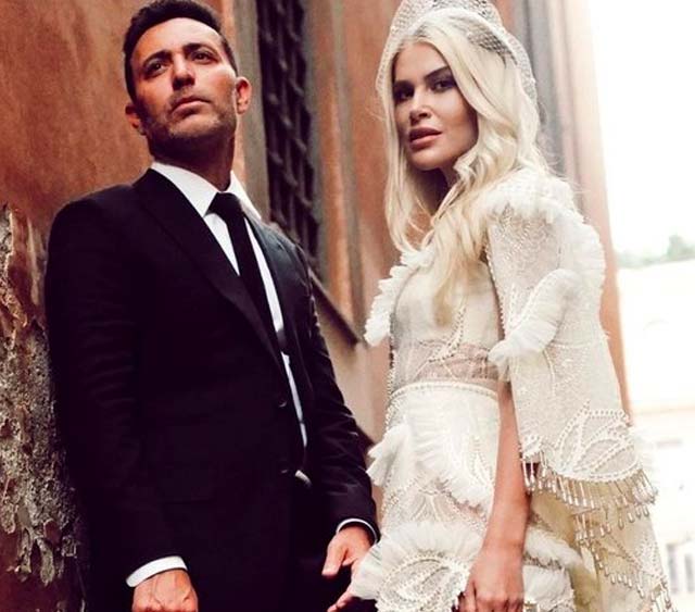 Mustafa Sandal ve Melis Sütşurup, Roma'da evlendi