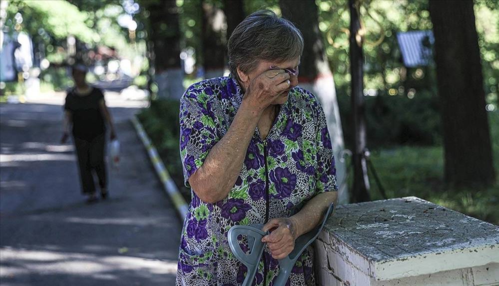 Savaş nedeniyle yerlerinden edilen Ukraynalılar hayata tutunmaya çalışıyor