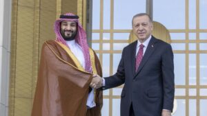 Suudi Arabistan Veliaht Prensi Selman'a Ankara'da resmi törenli karşılama