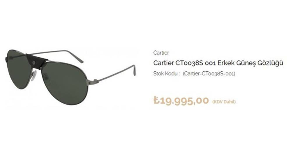 Erdoğan'ın 15 Temmuz anma programında taktığı Cartier gözlüğün fiyatı sosyal medyada olay oldu