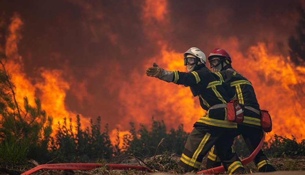 Fransa’da Gironde'deki yangınlar 12. gününde halen devam ediyor