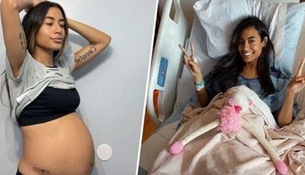 Herkes-hamile-sanıyordu--Karnından-5-kilo-ağırlığında-kist-çıkarıldı