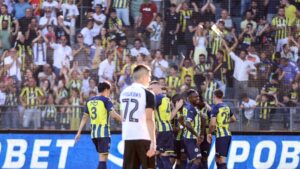 Fenerbahçeli İsmail Yüksek Partizan maçına damga vurdu