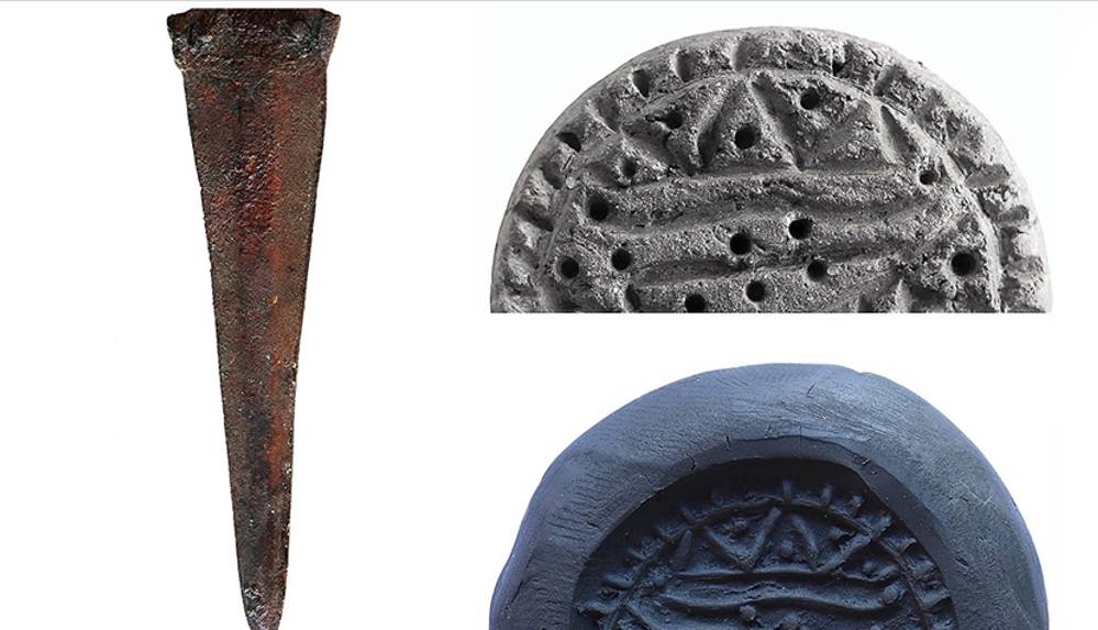 Kütahya'daki kazı çalışmalarında 3300 yıllık mühür ve hançer bulundu