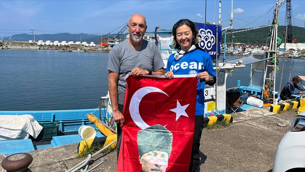 Türk yüzücünün 'Oceans Seven' hayalini köpek balıkları engelledi