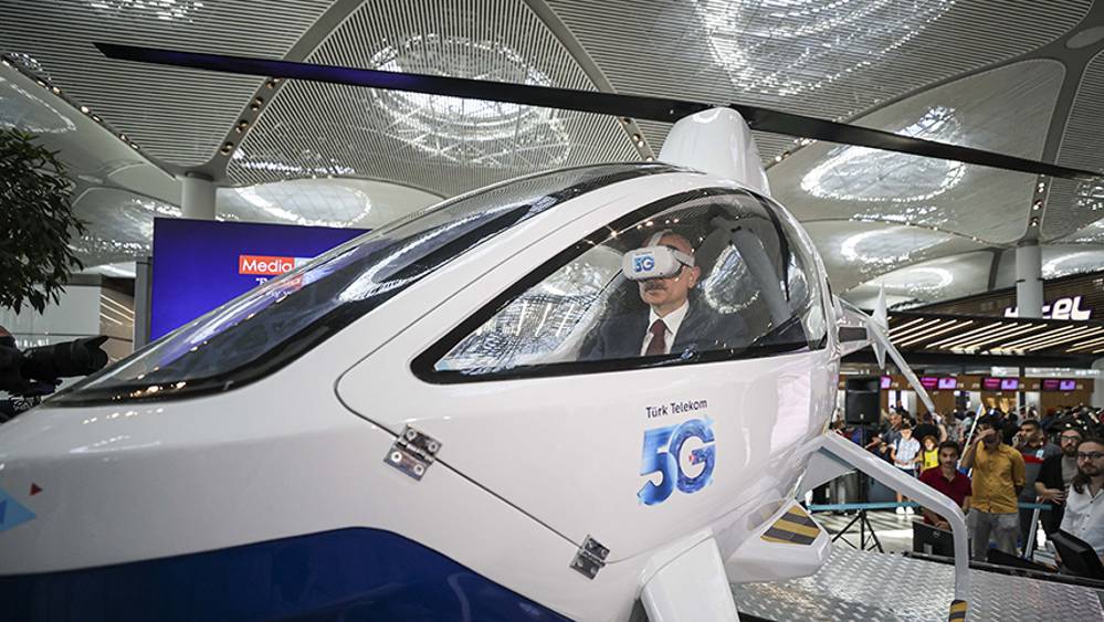 Türkiye'nin 5G yolculuğu İstanbul Havalimanı'ndan başladı 5 Türkiye'nin 5G yolculuğu İstanbul Havalimanı'ndan başladı