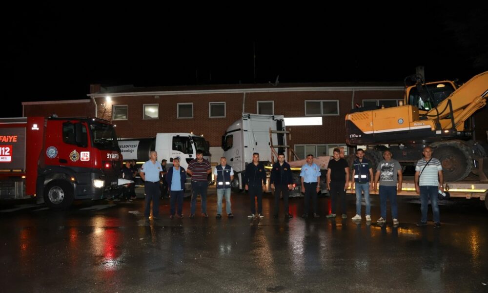 datça ya yardım için yola çıktılar