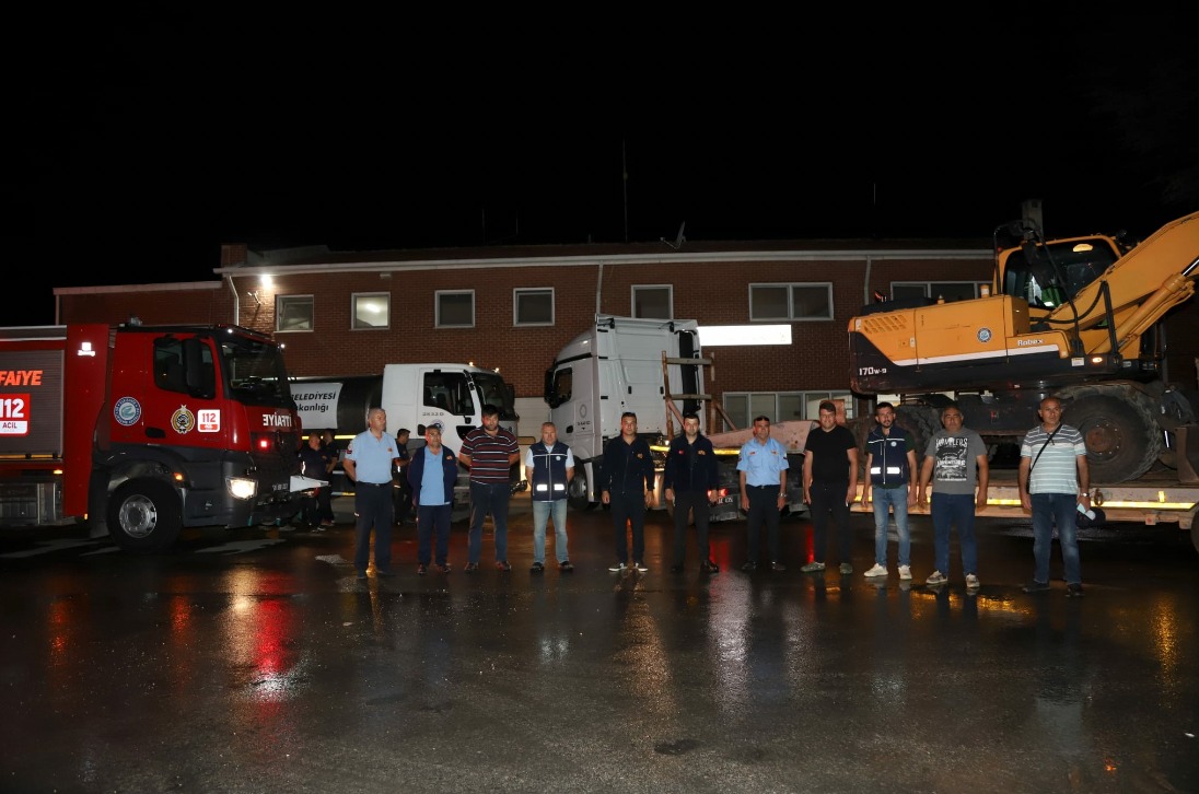 datça ya yardım için yola çıktılar