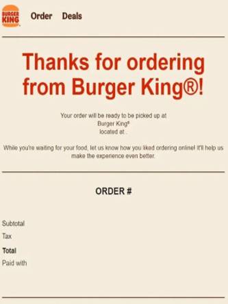 Burger King'te 'e-posta' krizi: Tüm müşterilere gönderildi