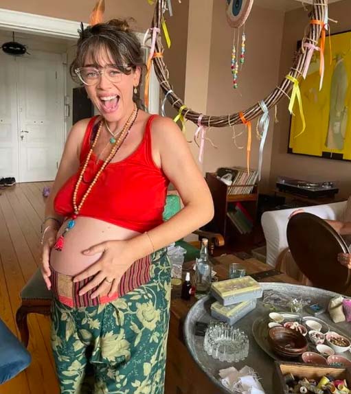 Demet Evgar'dan doğuma sayılı günler kala yeni ritüel...