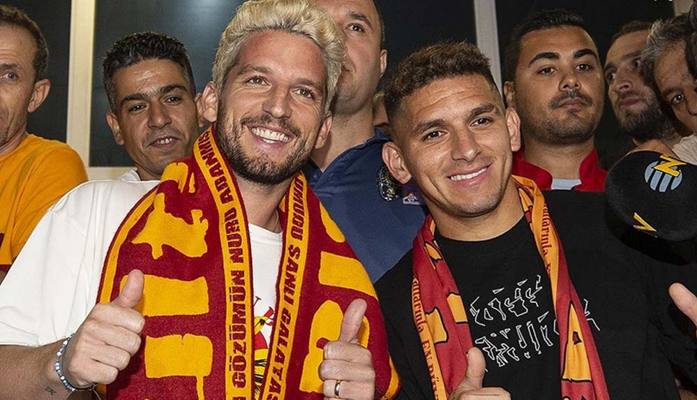 Dries Mertens ve Lucas Torreira Galatasaray'da