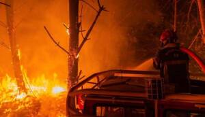 Fransa'da iki yangından biri 45 gün sonra söndürülebildi