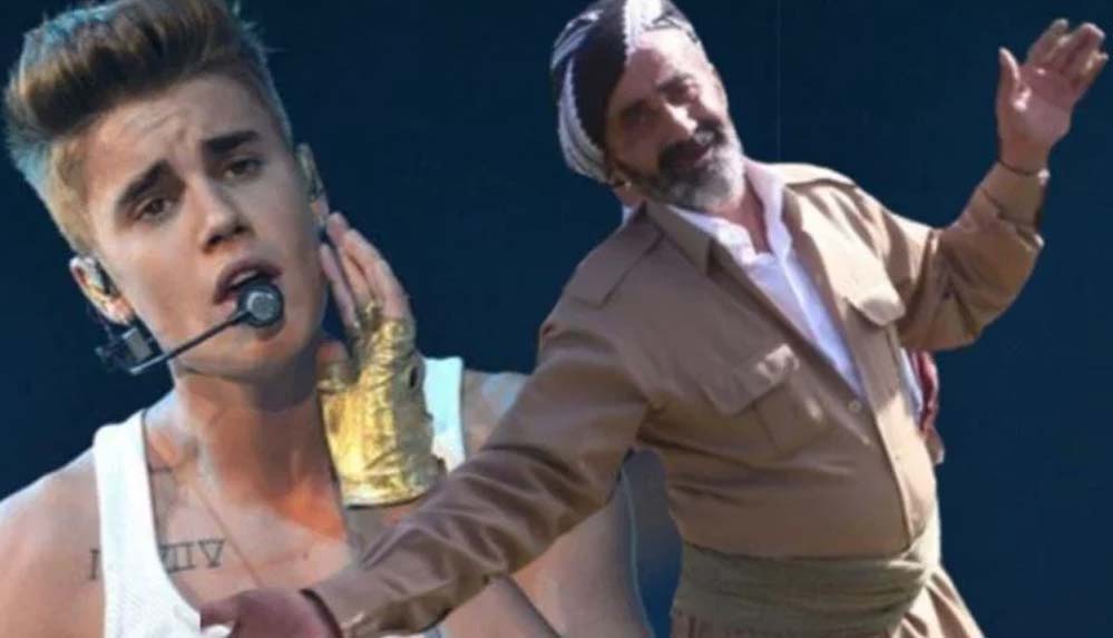 Justin Bieber halay görüntüleriyle meşhur Şemdinlili Sofi Ömer'i paylaştı