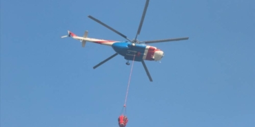 Alanya'da orman yangını çıktı