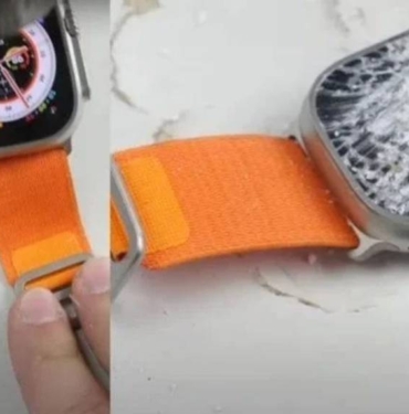 Apple’ın yeni akıllı saatine çekiçli dayanıklılık testi!