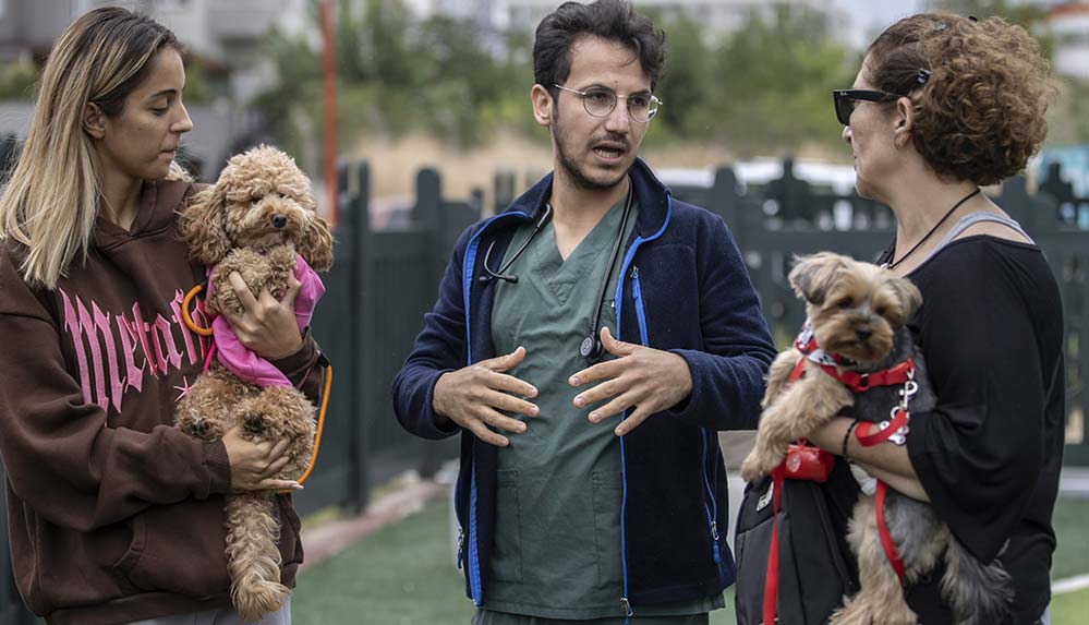 Can dostları için ilk yardım öğreniyorlar