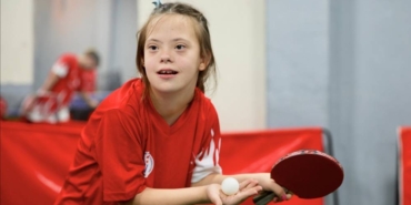 Down sendromlu ve otizmli masa tenisçiler milli takıma hazırlanıyor