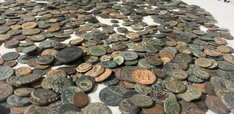 Elazığ’da 470 sikke ele geçirildi