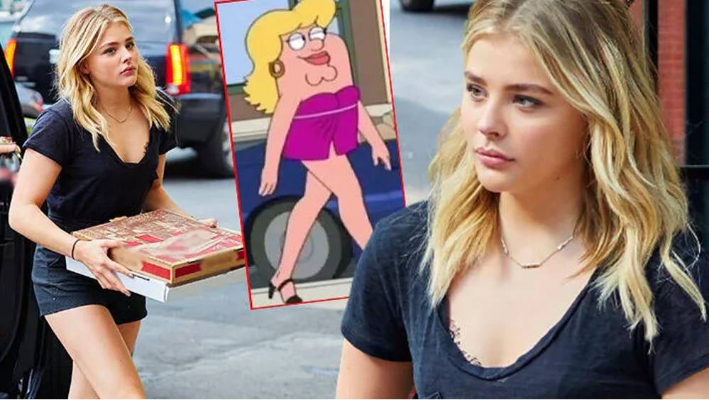 'Family Guy' karakterine benzetilen Chloe Grace Moretz: Vücudum şaka olarak kullanılıyor!