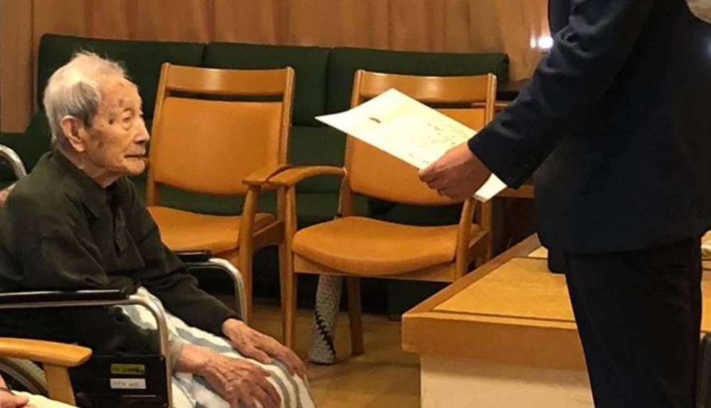 Japonya'da 'yaşayan en yaşlı erkek' 112 yaşında öldü